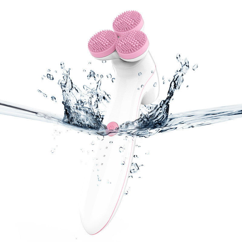 3D Smart Massage Cleanser Electric Cleanser Electric Silicone Facial Cleanser 3D Smart Massage Cleanser Electric Cleanser Electric Silicone Facial Cleanser